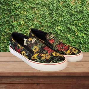 Nike Toki Slip On Floral Print